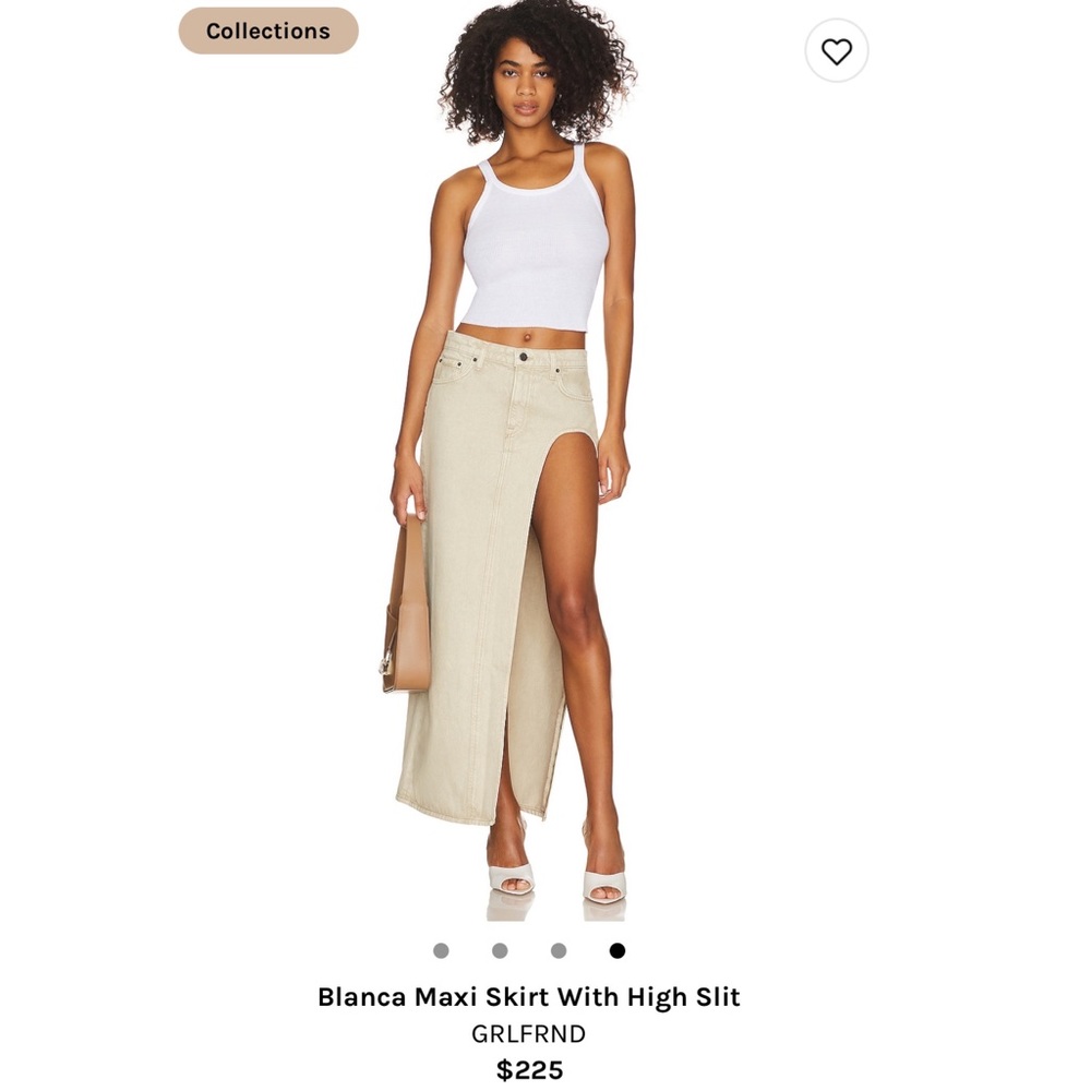 Blanca Maxi Skirt With High Slit